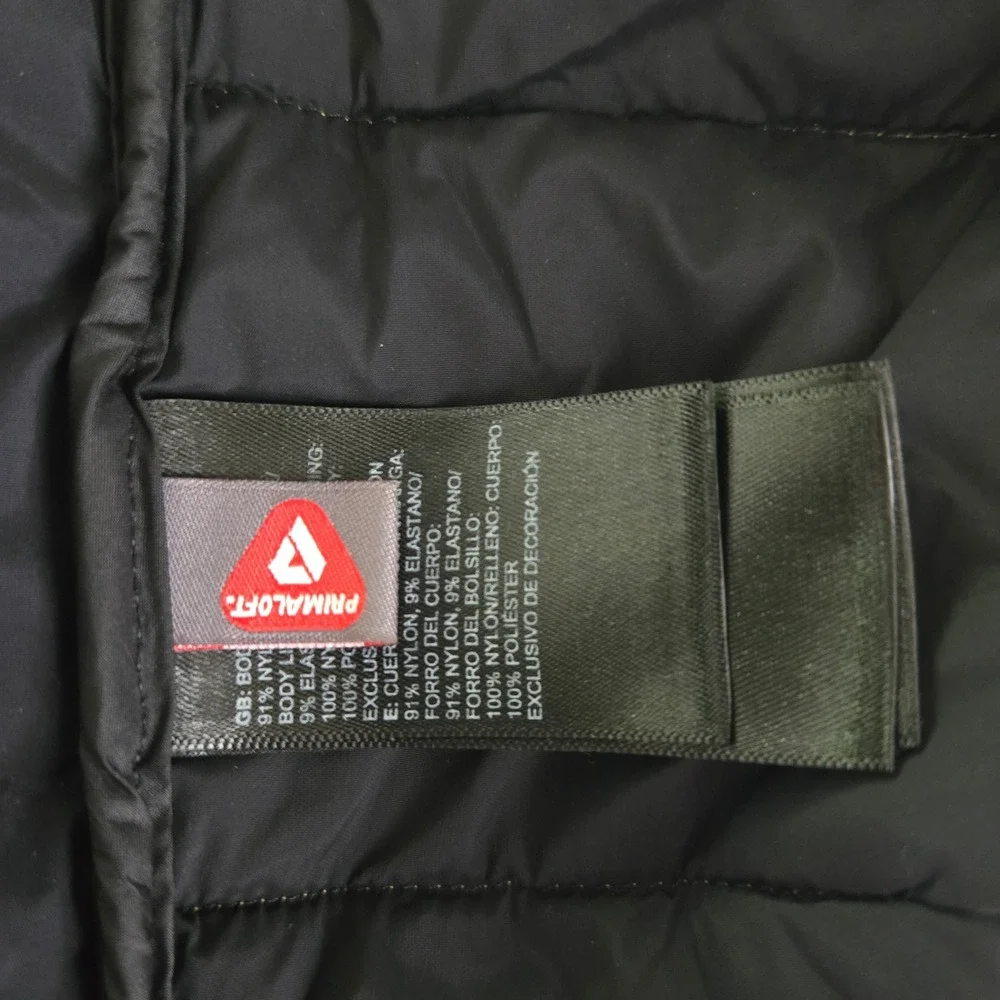 The North Face Mens XXL Fallback Insulated Puffer Hoodie Ski Jacket Brown Winter